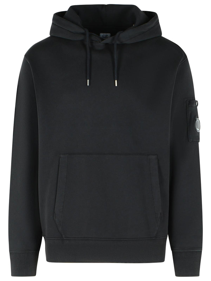 C.P. Company C.P. Company Cotton Sweatshirt Black Men - World Class Fashion