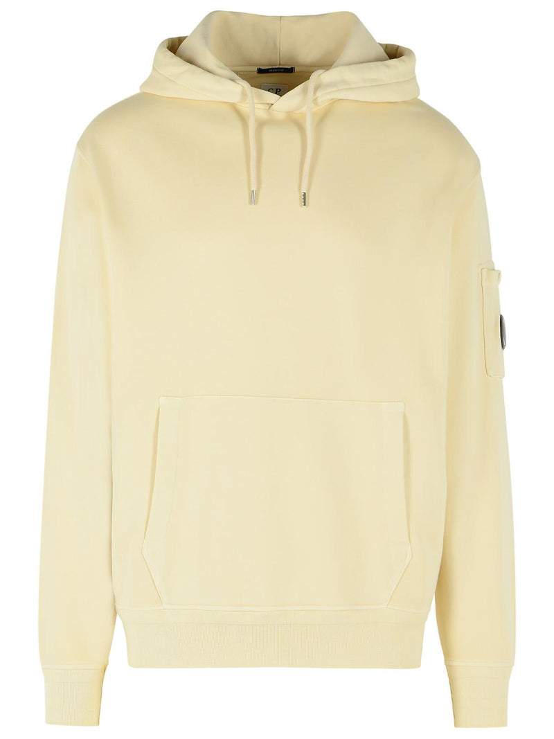 C.P. Company C.P. Company Cotton Sweatshirt Cream Men - World Class Fashion