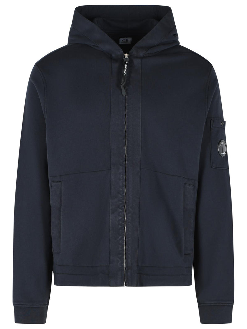 C.P. Company C.P. Company Cotton Sweatshirt Blue Men - World Class Fashion