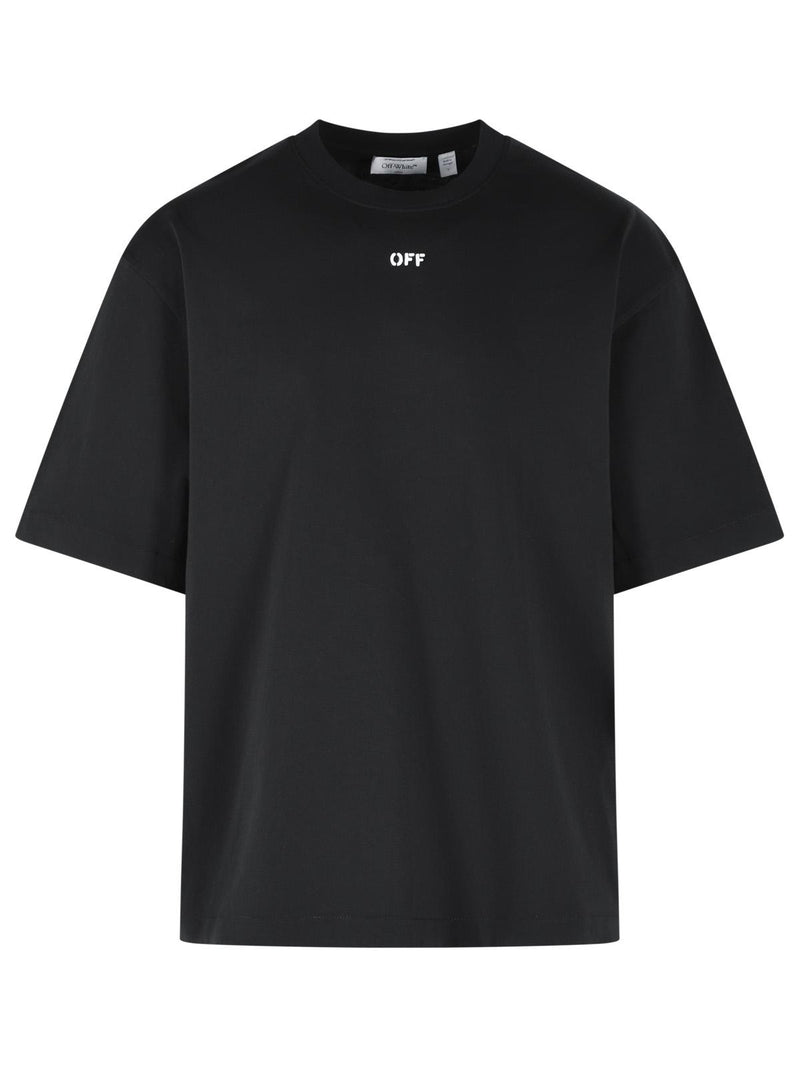 Off-white Off-white 'CHAIN' Black Cotton T-shirt - World Class Fashion
