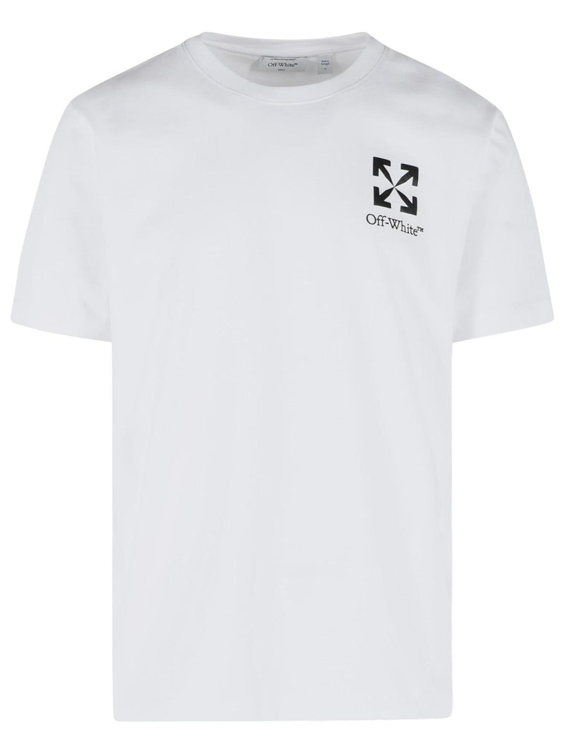 Off-white Off-white Small Arrow White Polo Shirt Men - World Class Fashion