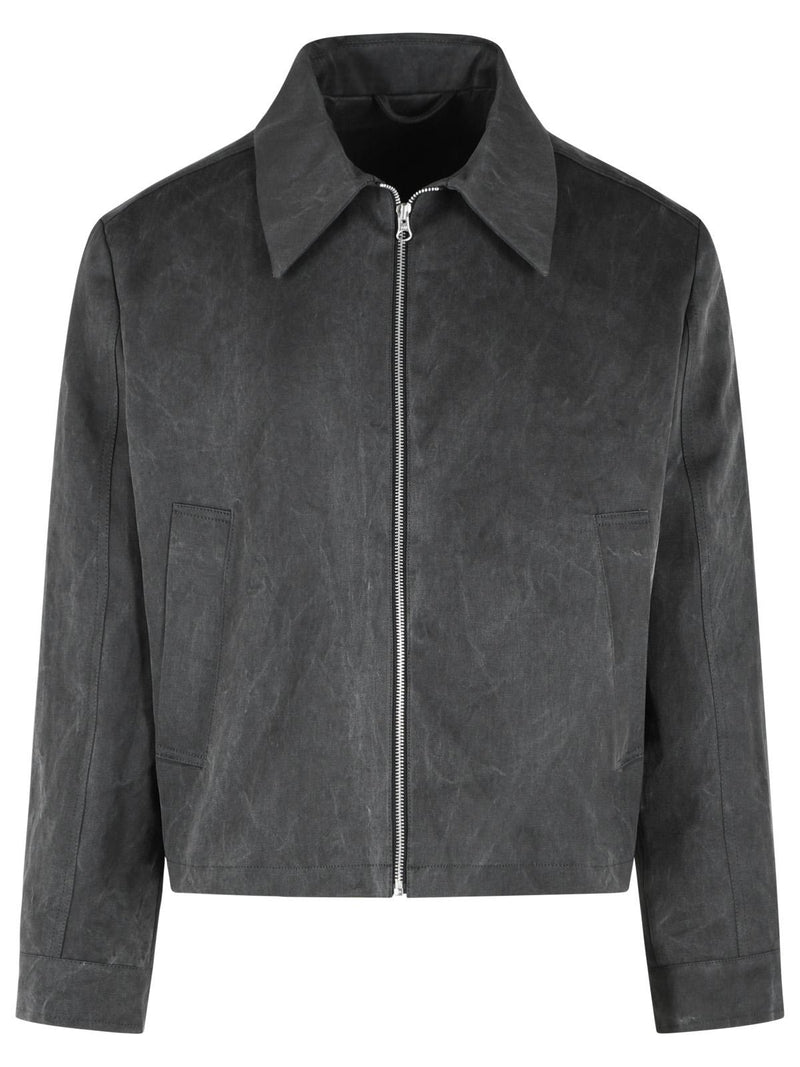 Sefr Sefr TAZIO Grey Cotton Jacket - World Class Fashion