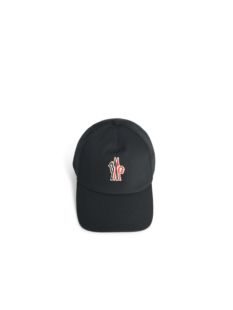 Moncler Grenoble Moncler Grenoble Black Cotton Cap Men - World Class Fashion