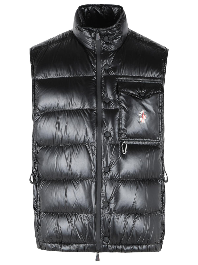 Moncler Grenoble Moncler Grenoble UYCHI Black Padded Vest - World Class Fashion