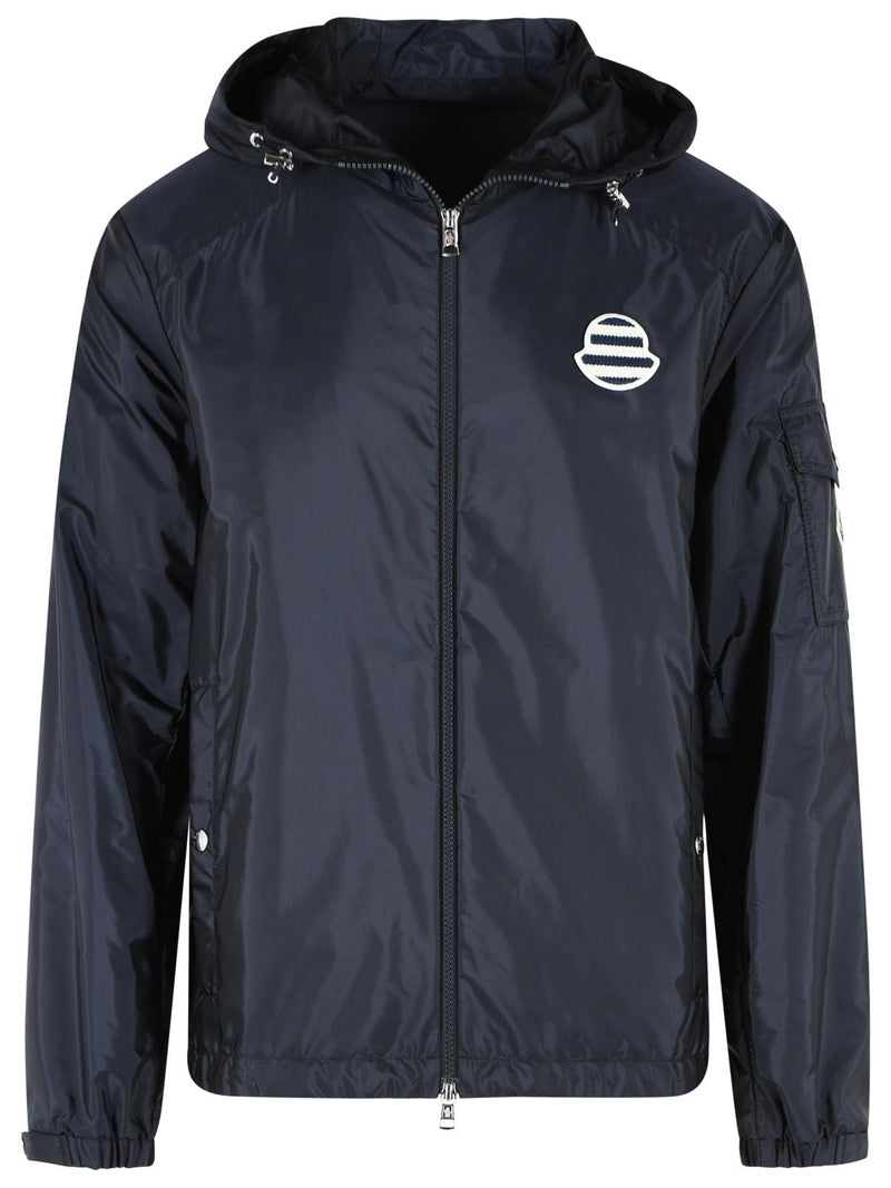 Moncler Moncler 'MORNAY' Navy Polyamide Jacket - World Class Fashion