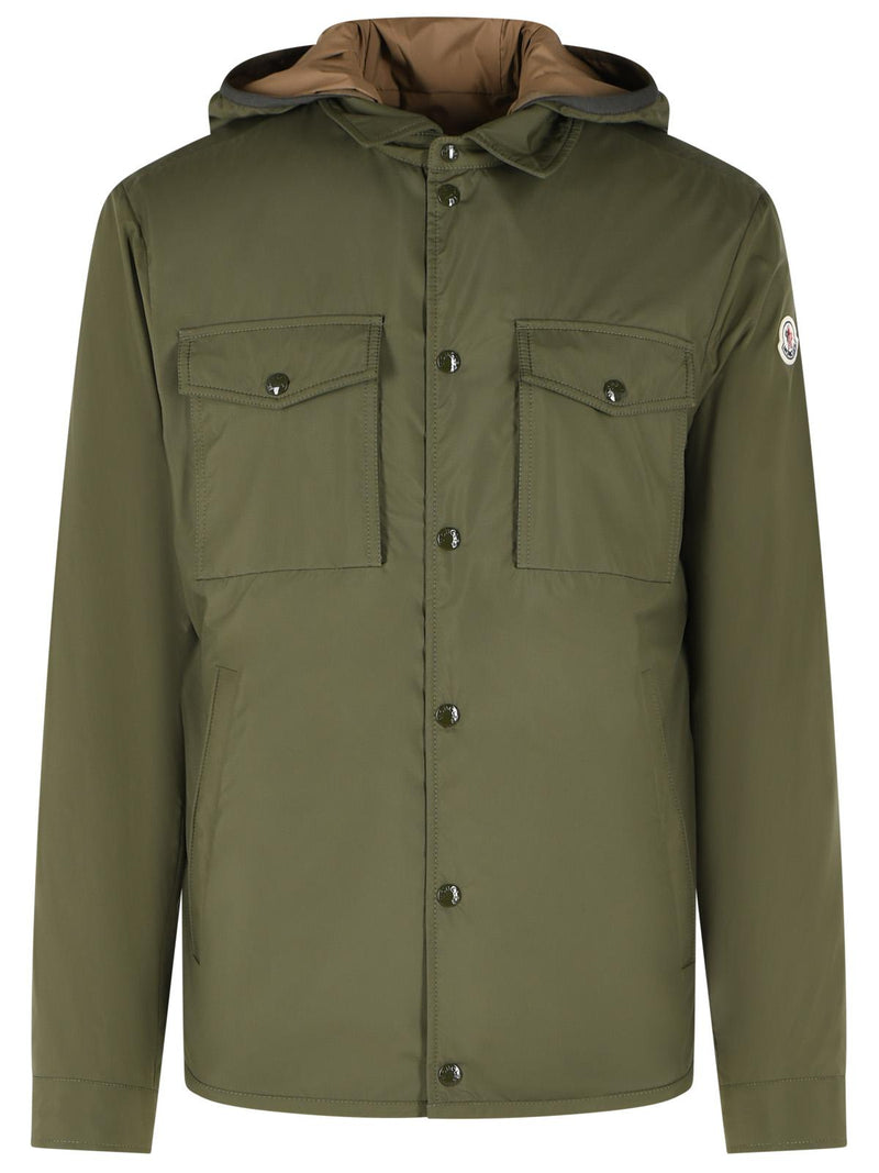Moncler Moncler Chirano Green Polyester Jacket - World Class Fashion