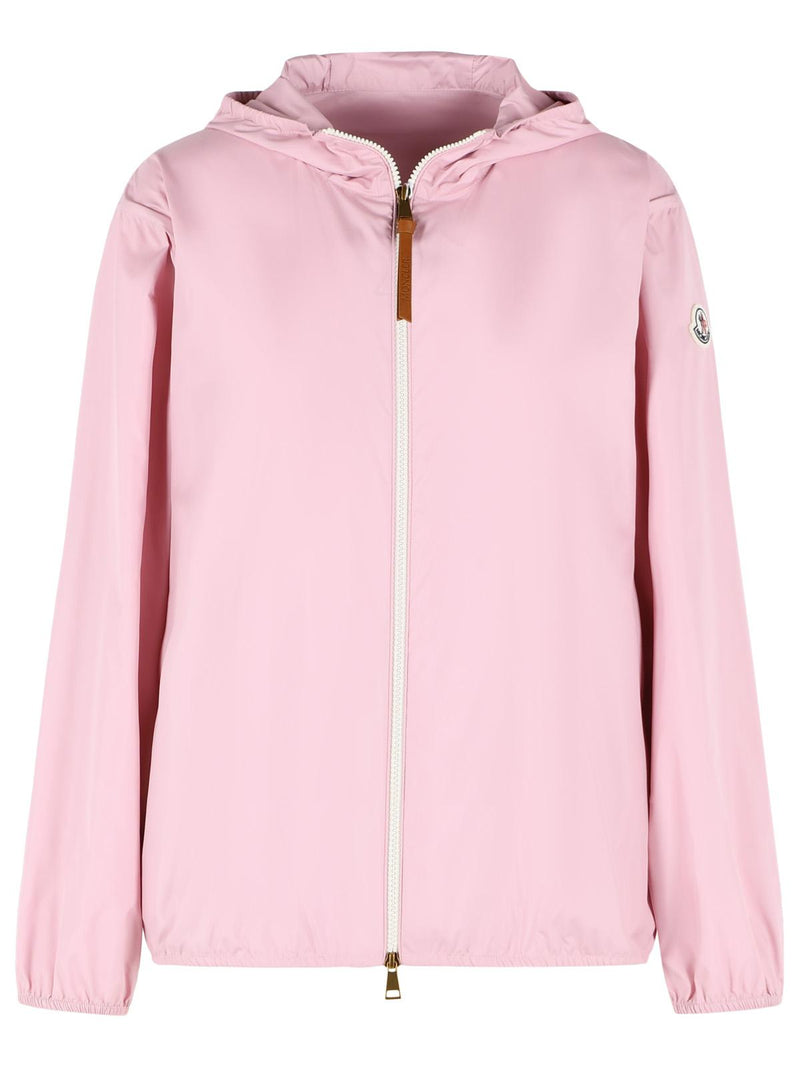 Moncler Moncler FEGEOS Pink Hooded Jacket Women - World Class Fashion