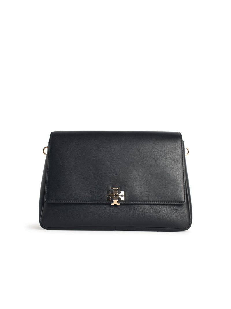 Tory Burch Bolso de hombro mediano Tory Burch Charlie negro - World Class Fashion