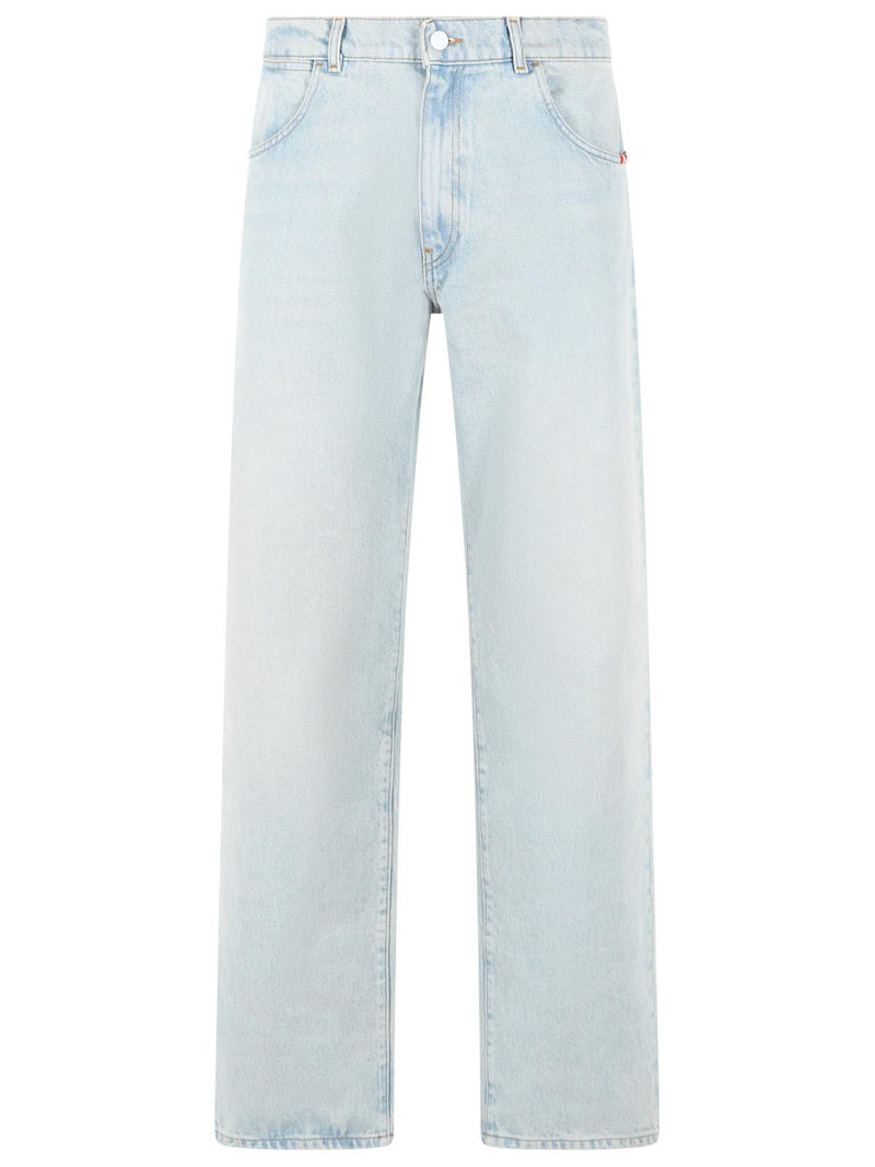 Amish Amish 'JAMES' Light Blue Cotton Jeans - World Class Fashion