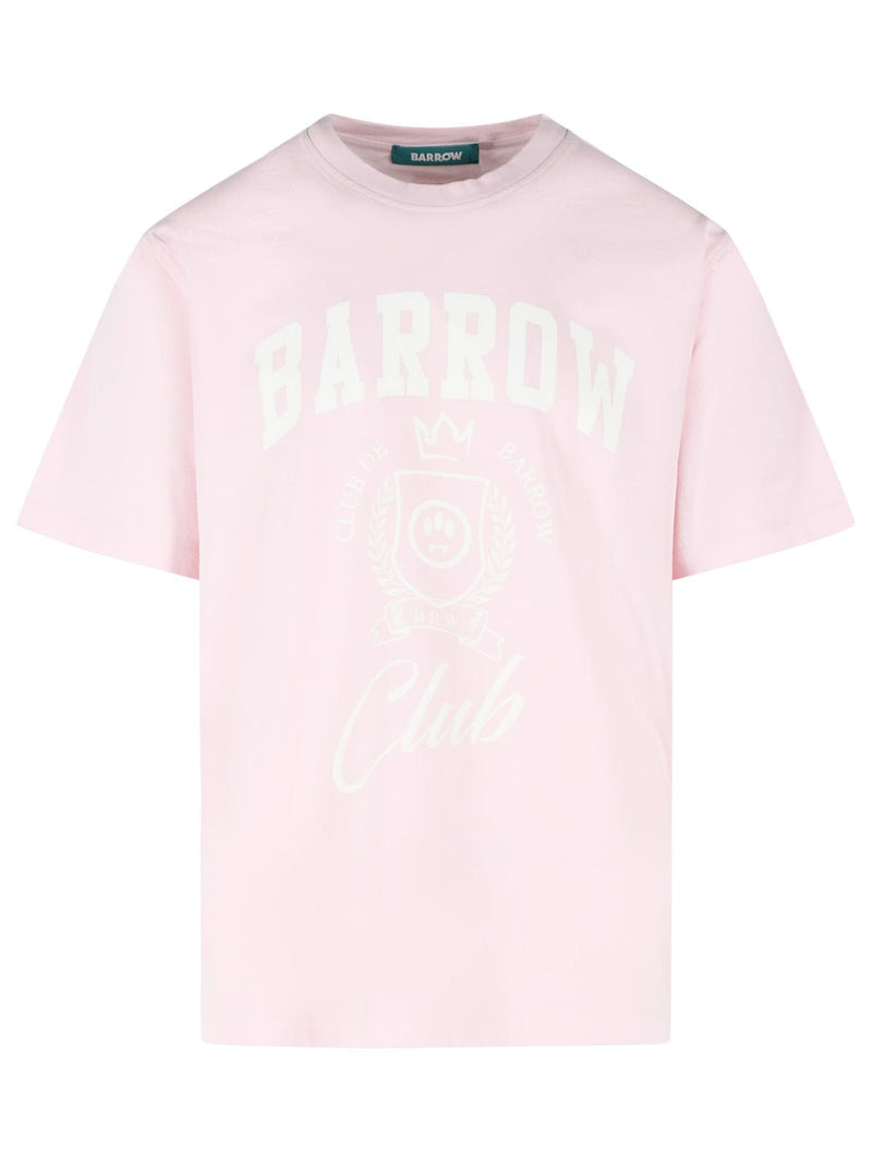 Barrow Barrow Pink Cotton Polo Shirt Men - World Class Fashion