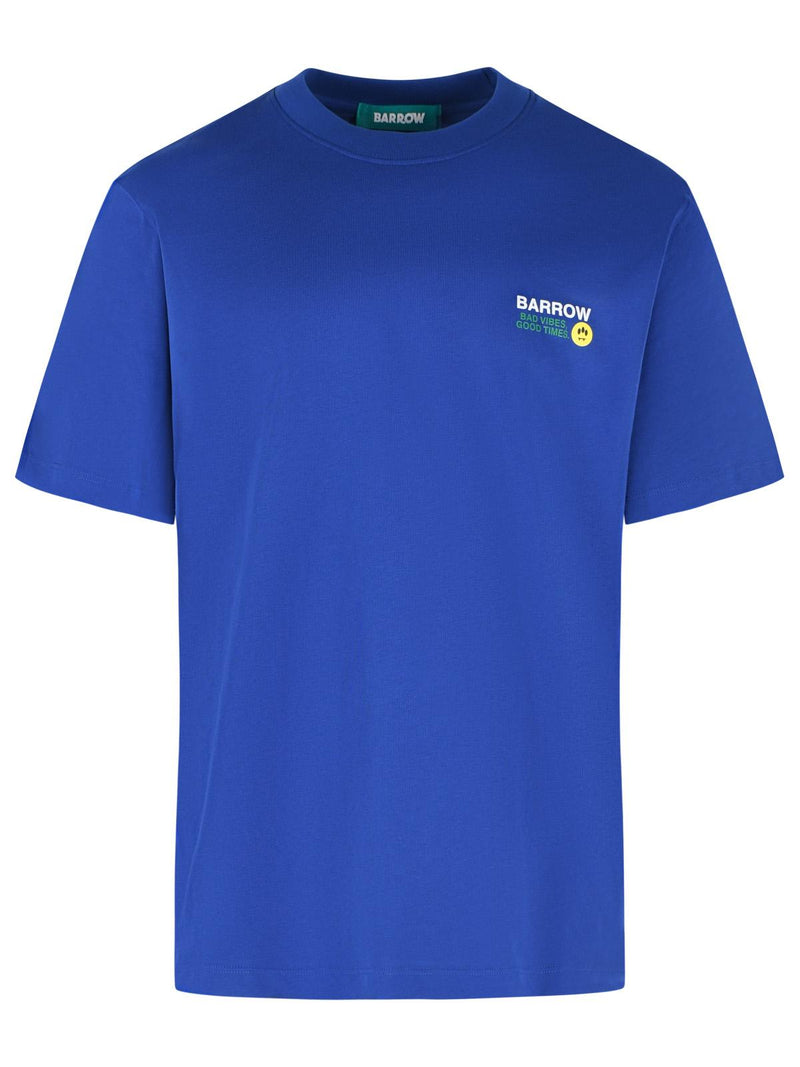 Barrow Barrow Blue Cotton Polo Shirt Men - World Class Fashion
