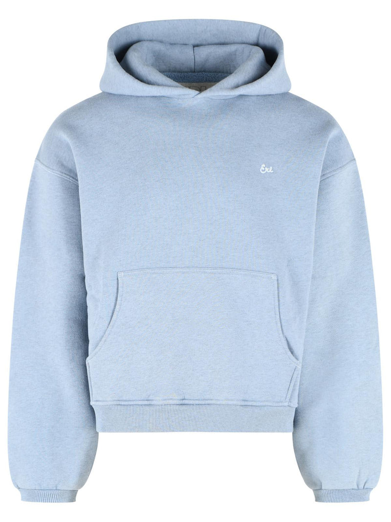 Erl Sudadera de algodón azul claro Erl para hombre - World Class Fashion