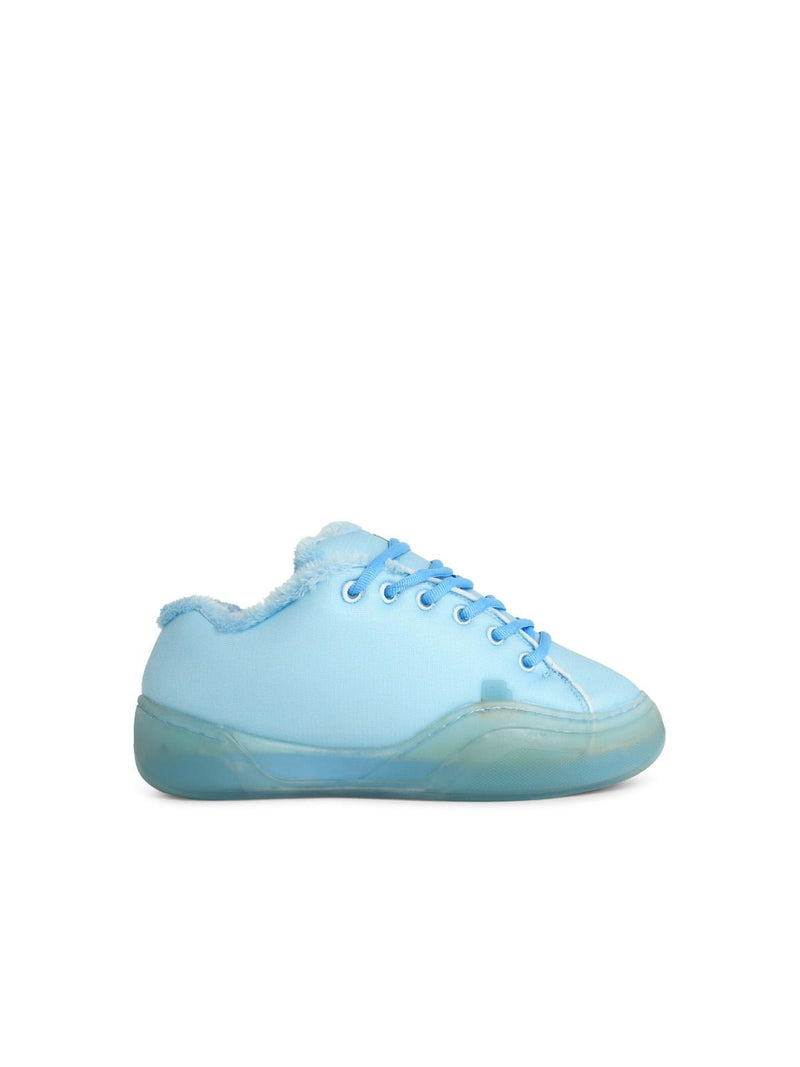 Erl Erl 'VAMP' Electric Blue Fabric Sneakers - World Class Fashion