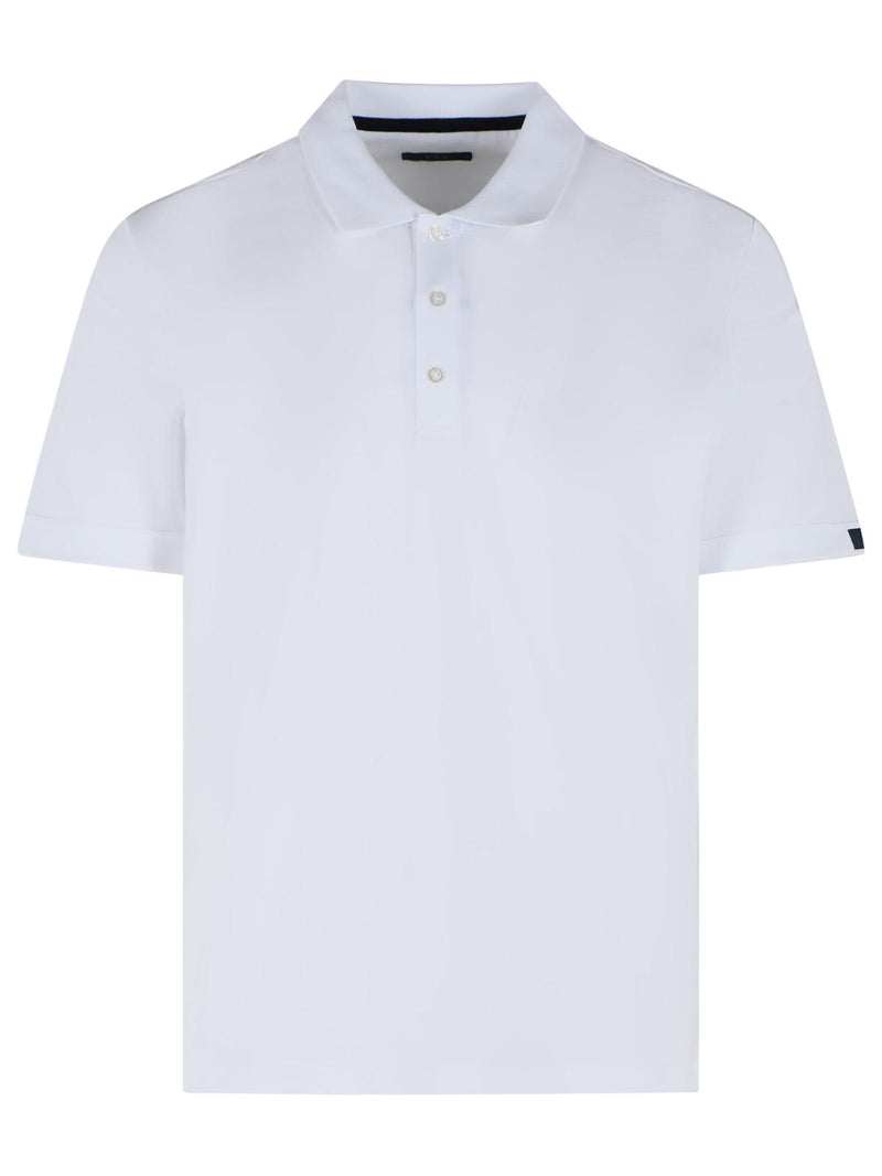 Fay Fay Cotton Polo Shirt White Men - World Class Fashion