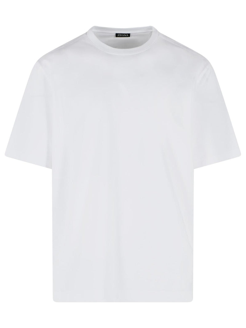 Zegna Zegna Cotton Polo Shirt White Men - World Class Fashion