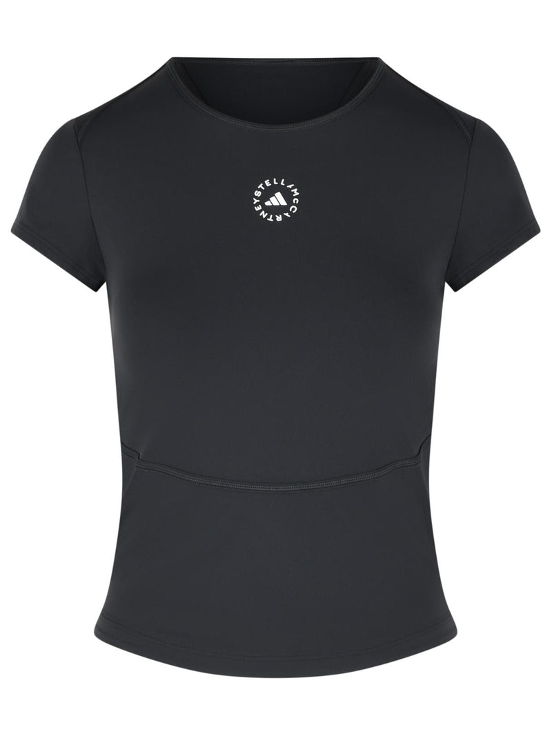 Adidas By Stella Mccartney Polo Adidas By Stella McCartney TPR para mujer, color negro - World Class Fashion