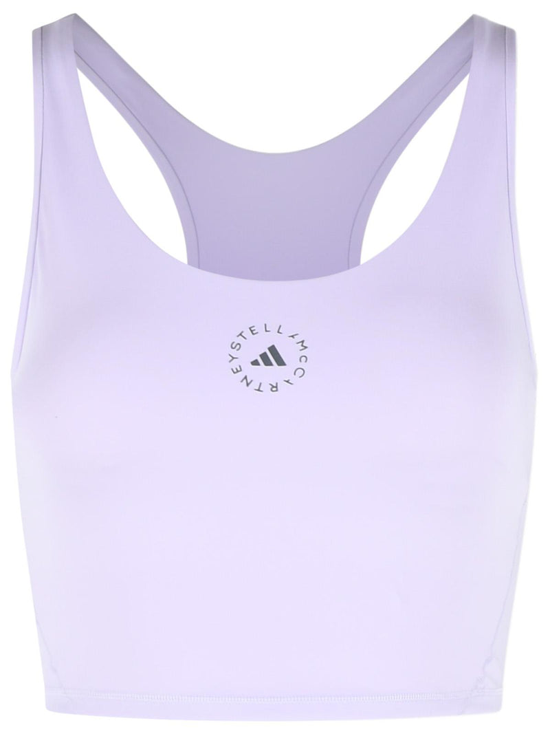 Adidas By Stella Mccartney Adidas By Stella McCartney Sporty Top Lilac Women - World Class Fashion
