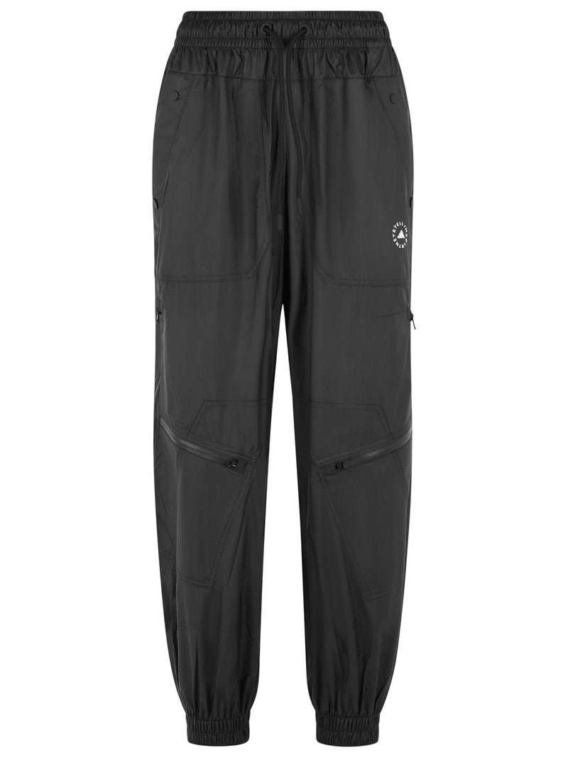 Adidas By Stella Mccartney Pantalones de mujer Adidas By Stella McCartney de poliéster negros - World Class Fashion