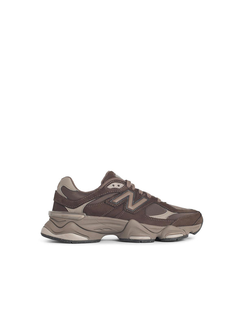 New Balance Zapatillas New Balance 9060 de mezcla de piel marrón - World Class Fashion