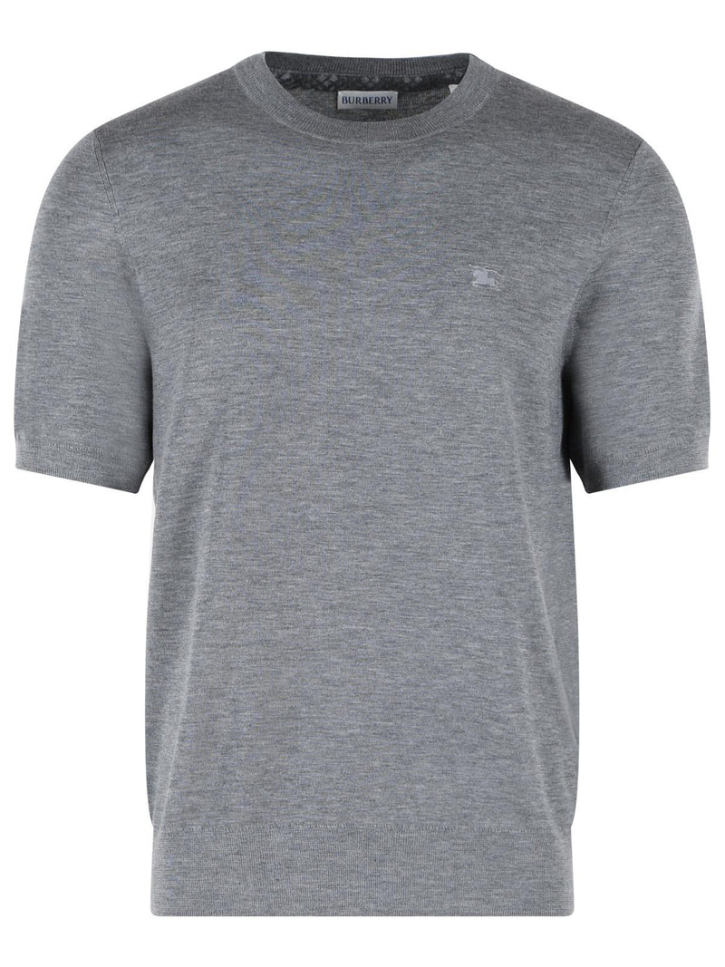 Burberry Burberry TOM Grey Cashmere T-shirt - World Class Fashion