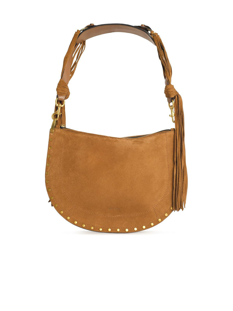 Isabel Marant Bolso Isabel Marant Oskan de ante suave color coñac - World Class Fashion