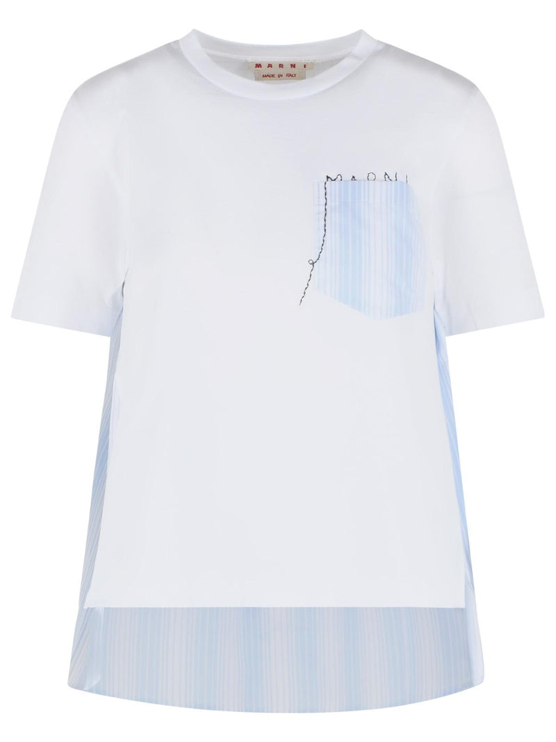 Marni Polo de algodón Marni para mujer, color blanco - World Class Fashion