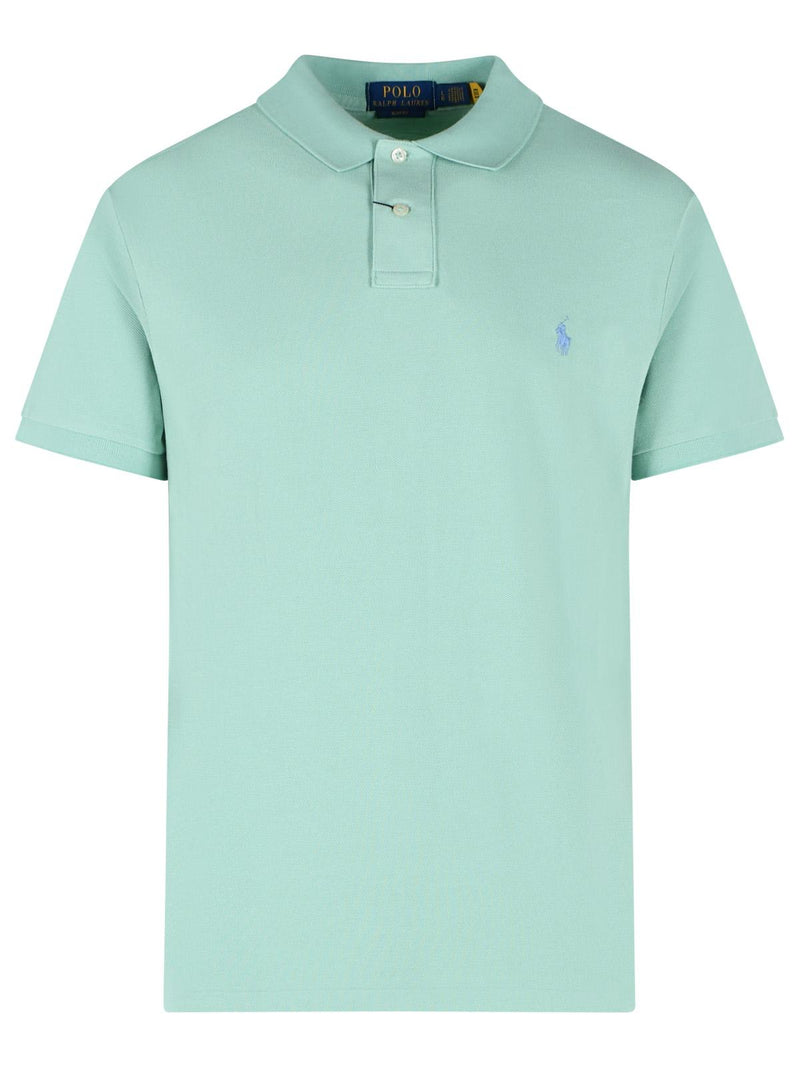 Polo Ralph Lauren Polo Ralph Lauren Green Cotton Polo Shirt Men - World Class Fashion