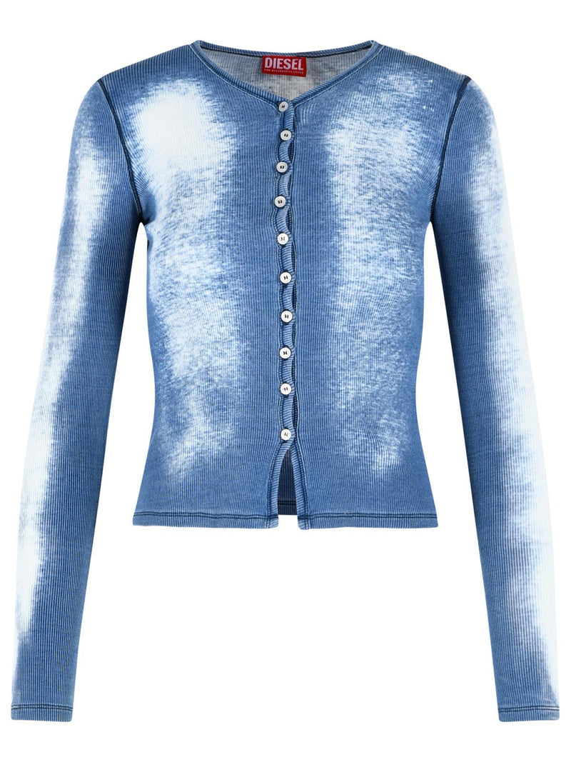 Diesel Diesel 'GABRIEL' Light Blue Polo Shirt - World Class Fashion