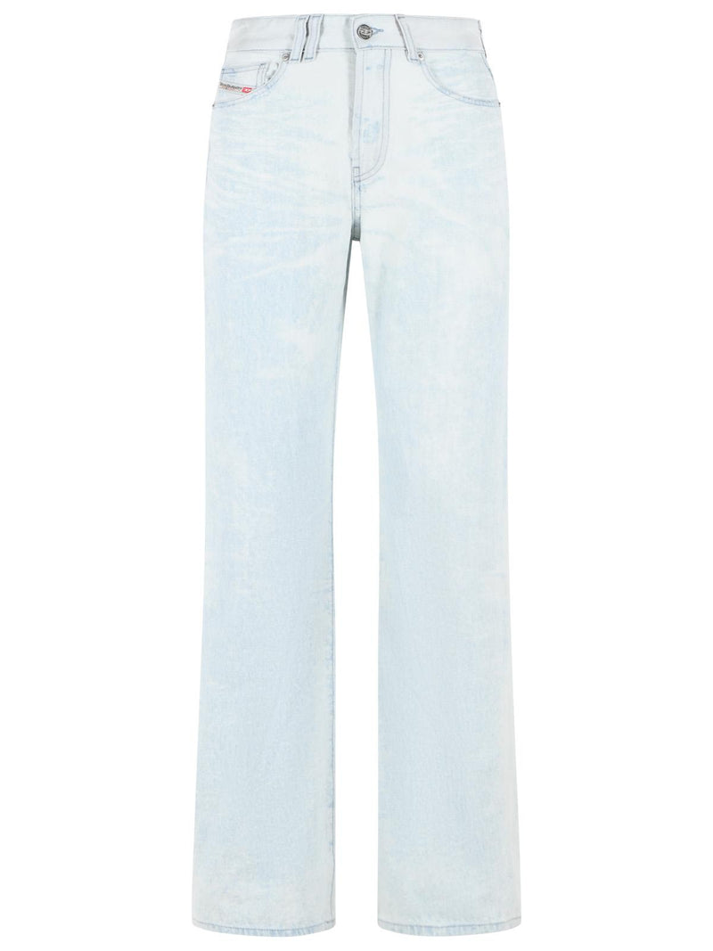 Diesel Diesel SENT Light Blue Cotton Jeans Women - World Class Fashion