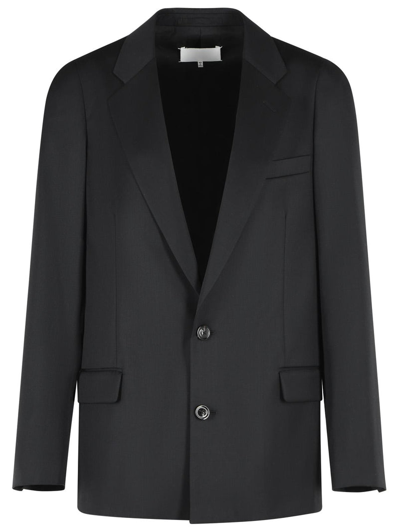 Maison Margiela Maison Margiela Virgin Wool Blazer Black Women - World Class Fashion