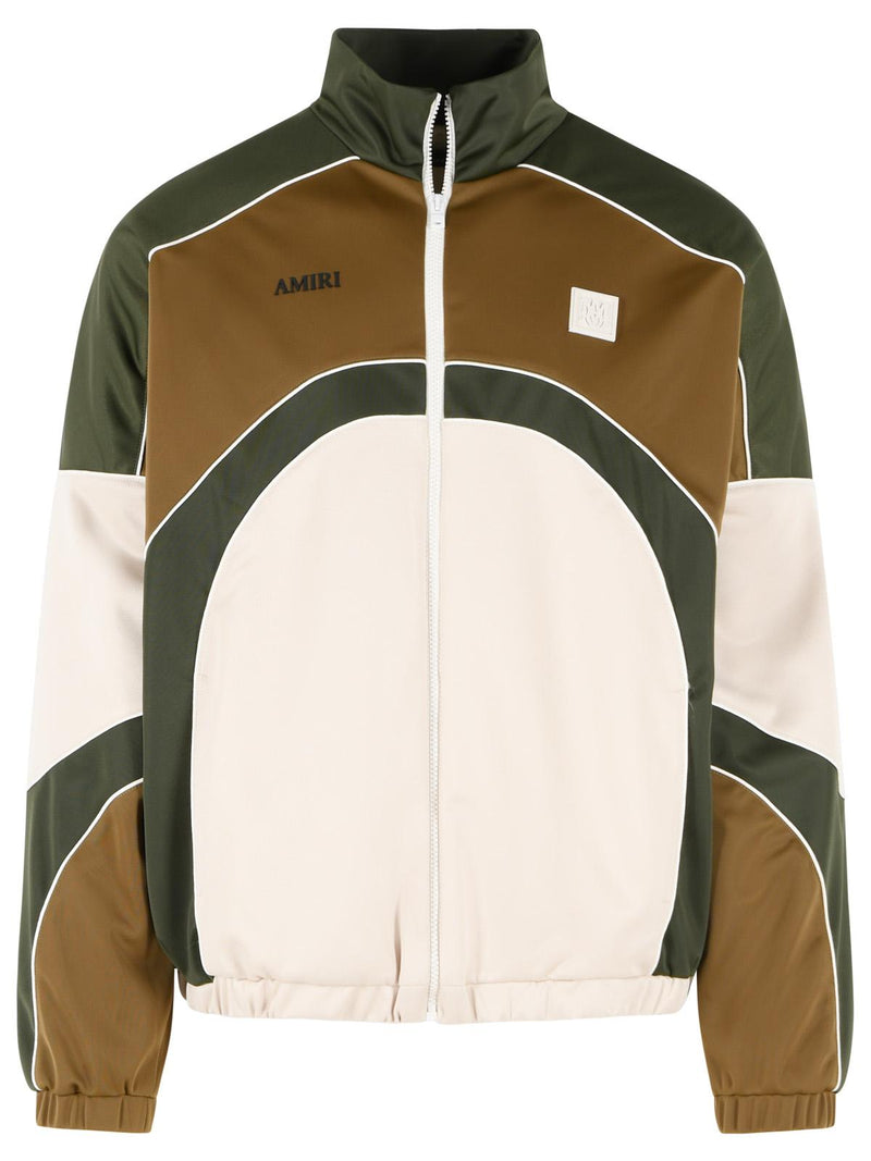 Amiri Amiri 'TRACK' Multicolor Polyester Cotton Jacket - World Class Fashion