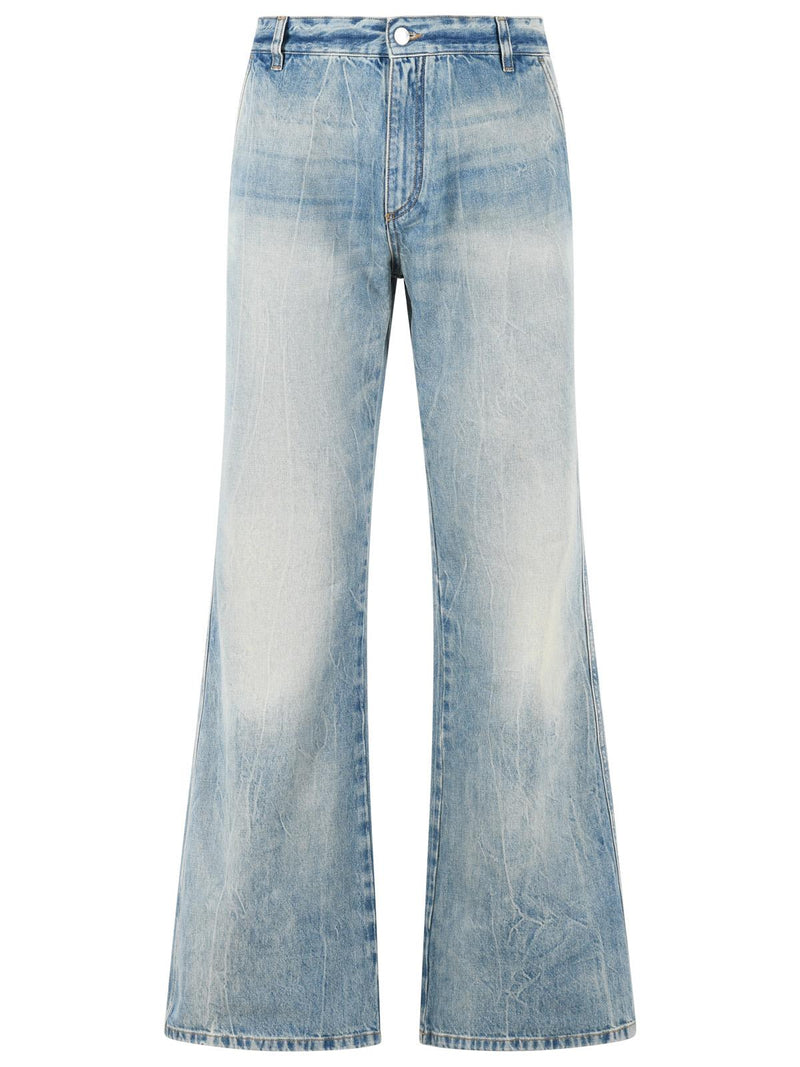 Amiri Amiri BOOT Cut Light Blue Denim Jeans - World Class Fashion