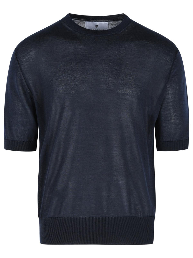 Seven Gauge Seven Gauge Lyocell Sweater Blue Men - World Class Fashion