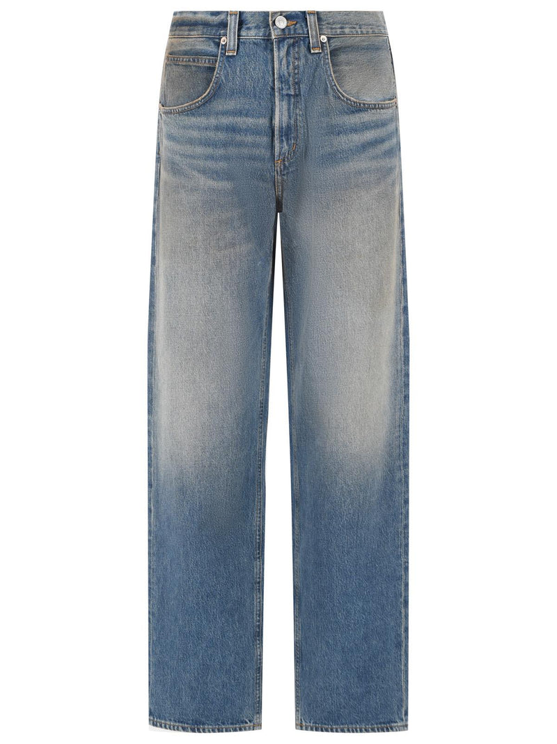Agolde Agolde 'FUSION' Blue Cotton Jeans Men - World Class Fashion