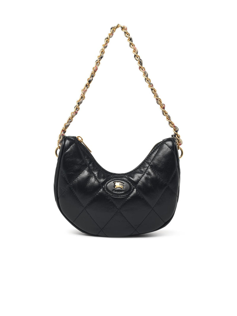 Burberry Burberry Horseshoe Black Leather Bag - World Class Fashion
