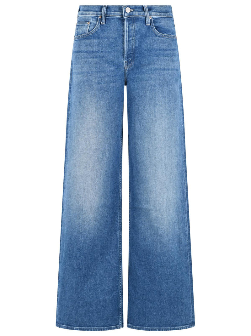 Mother Mother THE Rerun Sneak Light Blue Jeans - World Class Fashion