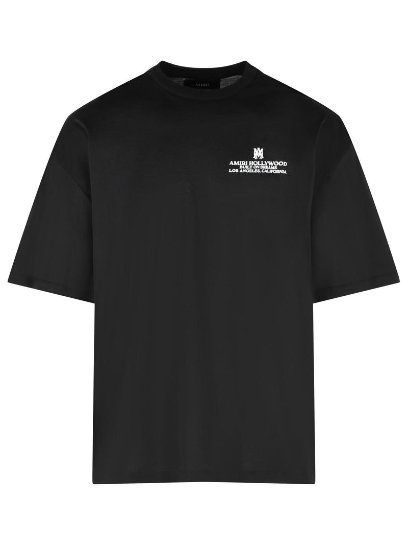 Amiri Amiri 'BUILT On Dreams' Black Cotton T-shirt - World Class Fashion