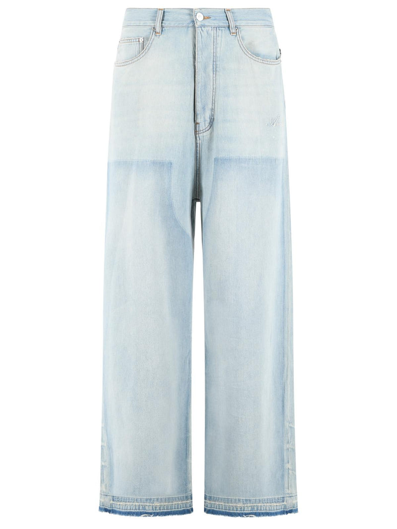 Amiri Amiri Carpenter Light Blue Denim Jeans - World Class Fashion