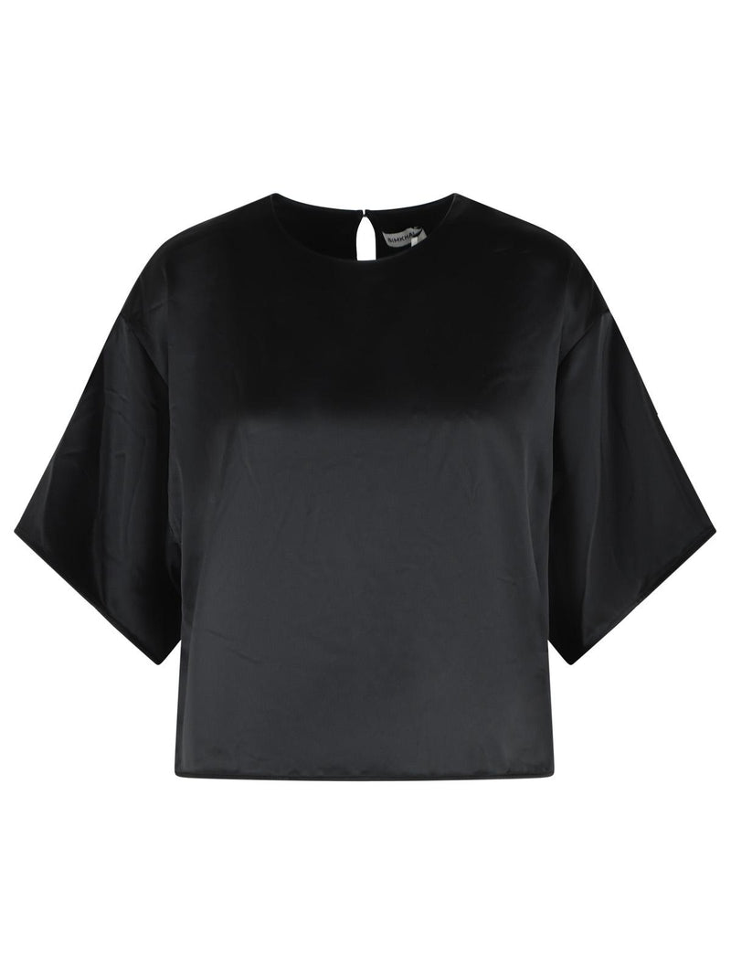Simkhai Simkhai Black Acetate Blend Women Top - World Class Fashion