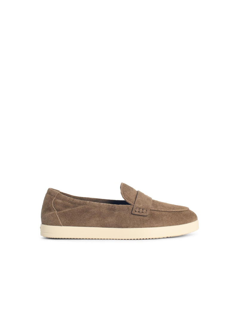 Tory Burch Tory Burch 'SPORT Ballet' Brown Suede Loafers - World Class Fashion
