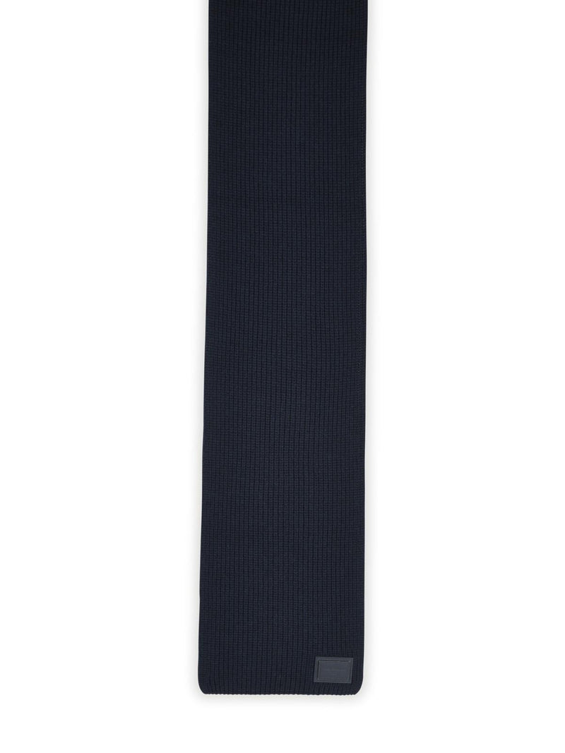 Dolce & Gabbana Dolce & Gabbana DG Patch Blue Cashmere Scarf - World Class Fashion