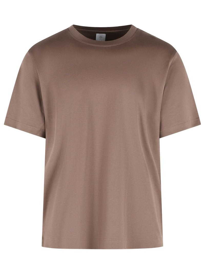 Eleventy Eleventy Cotton Polo Shirt Brown Men - World Class Fashion