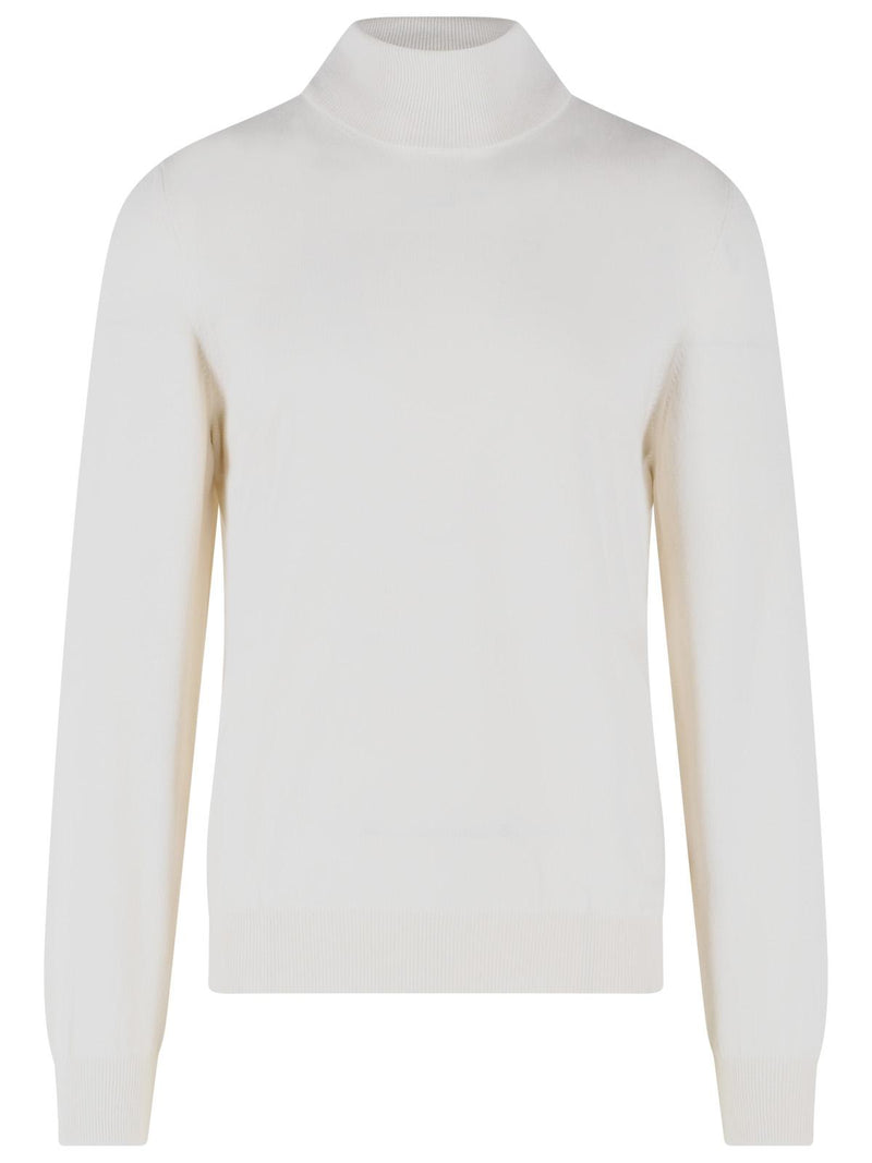 Gran Sasso Gran Sasso Cashmere Turtleneck Sweater Ivory Men - World Class Fashion