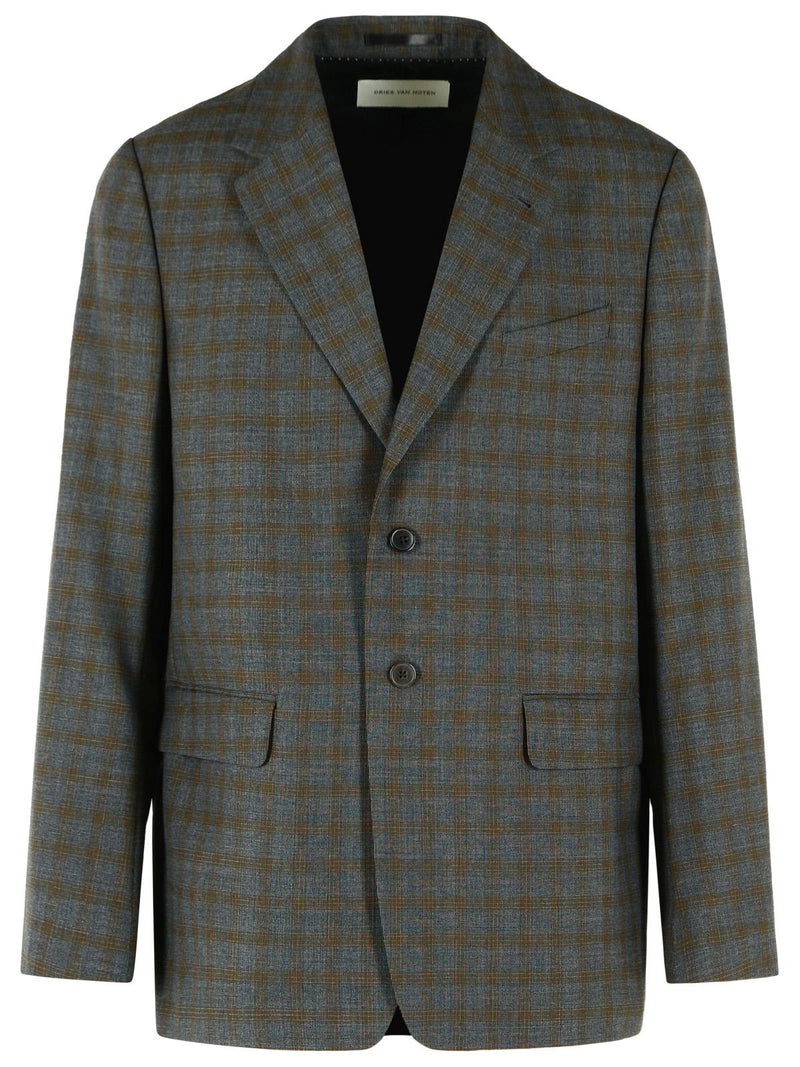 Dries Van Noten Dries Van Noten Oversize Blazer Brown Men - World Class Fashion