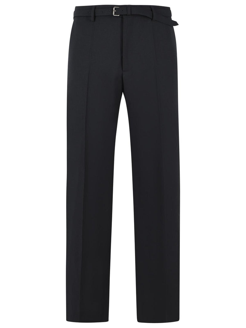 Dries Van Noten Dries Van Noten PRESTON Black Wool Men Trousers - World Class Fashion