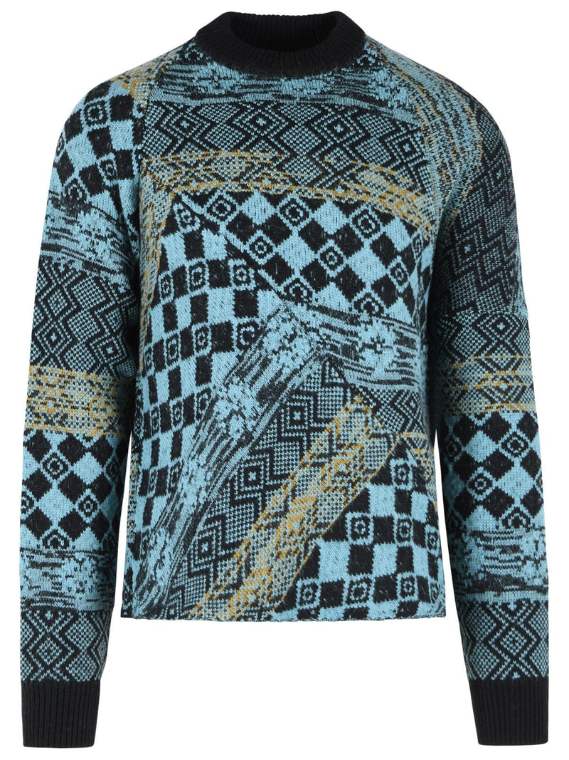 Dries Van Noten Dries Van Noten MACOS Black Wool Sweater Men - World Class Fashion
