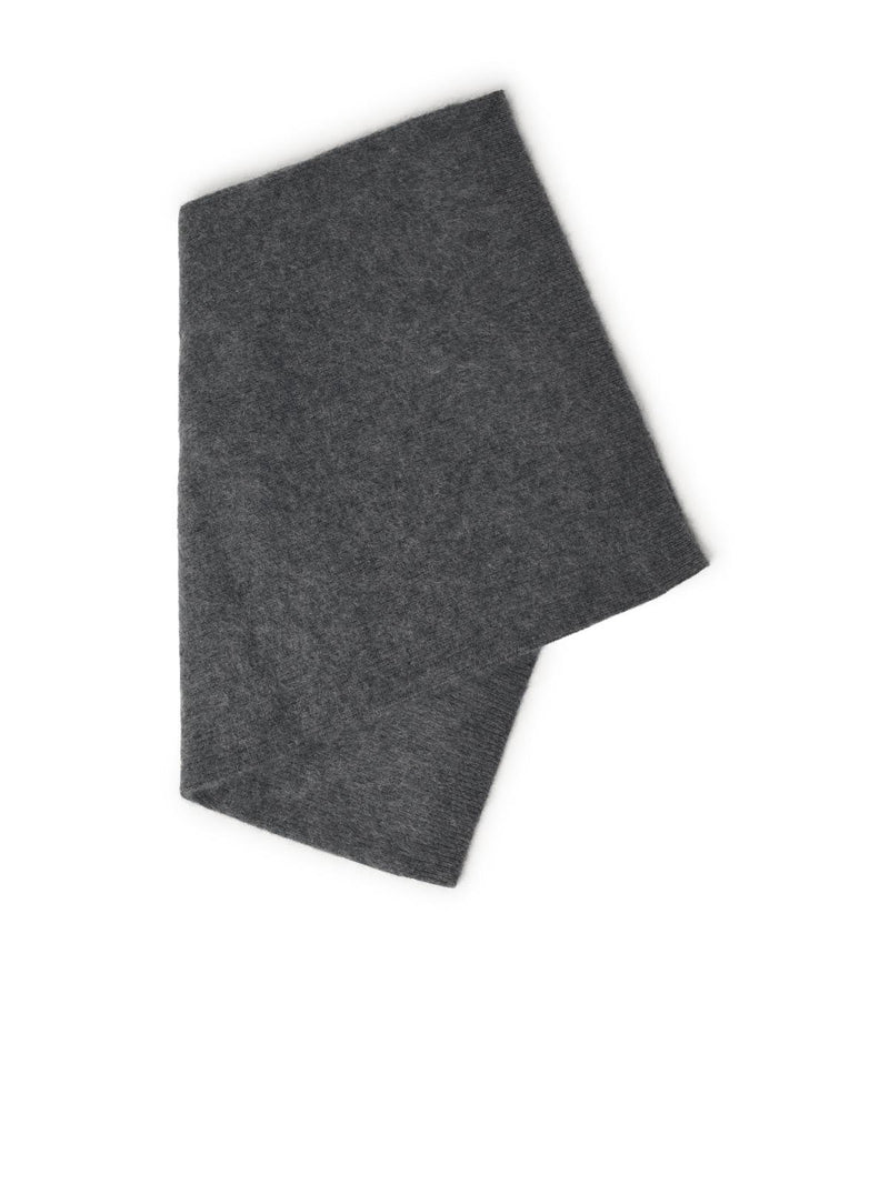 Loulou De Saison Loulou De Saison 'LARRY' Neck Warmer In Anthracite Grey Wool Blend - World Class Fashion