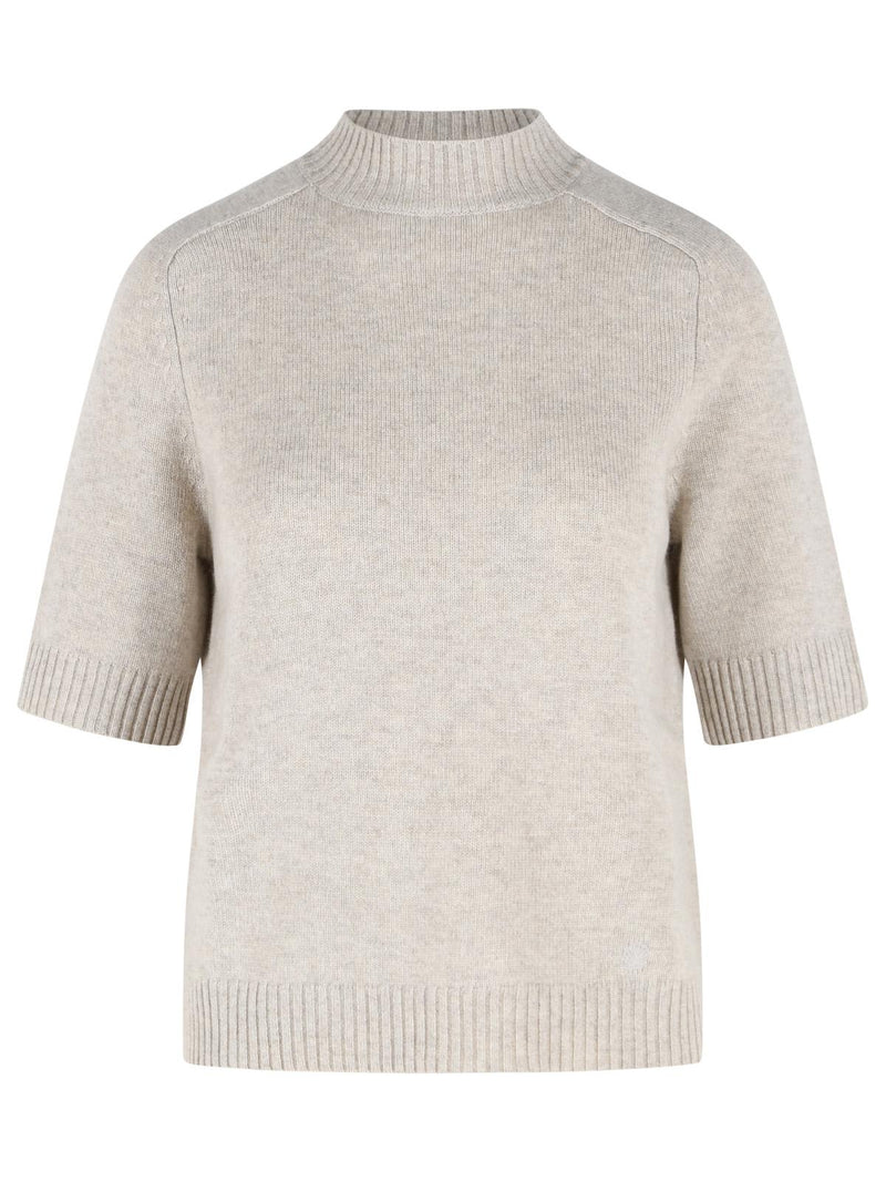 Loulou De Saison Loulou De Saison Ruth Beige Cashmere Sweater - World Class Fashion