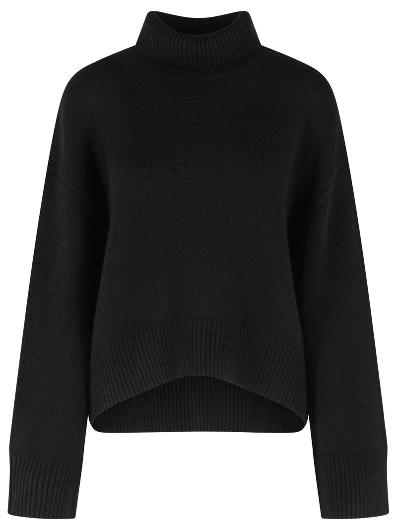 Loulou De Saison Loulou De Saison Jonah Cashmere Sweater Black - World Class Fashion