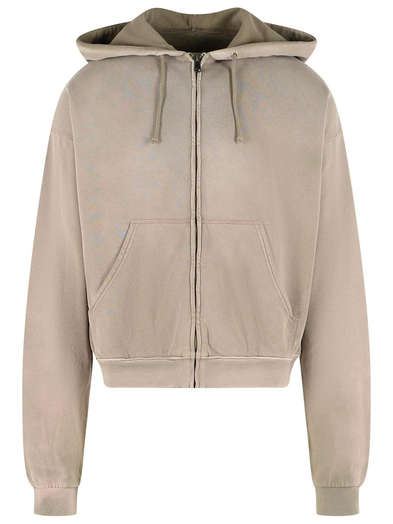 Maison Margiela Maison Margiela Beige Cotton Sweatshirt - World Class Fashion